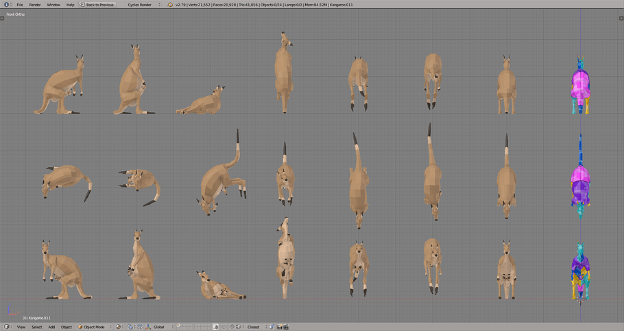 Kangaroo in Animals - product preview 3