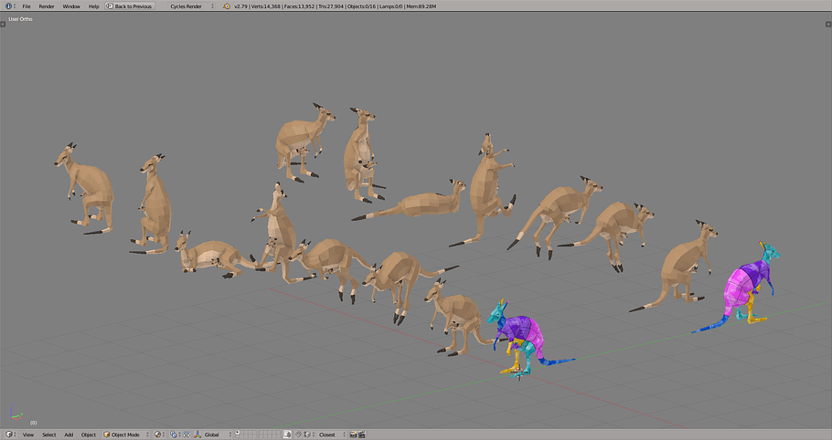 Kangaroo in Animals - product preview 4