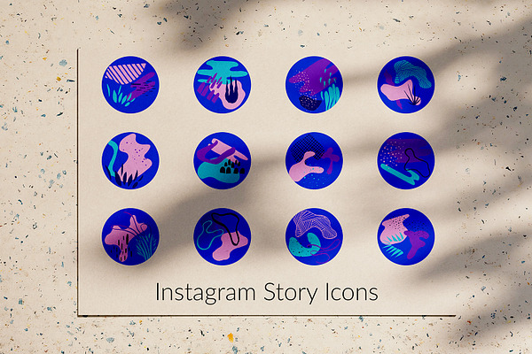 Modern Instagram Story Icons