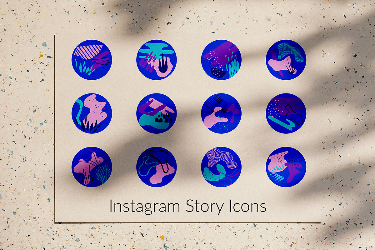 Modern Instagram Story Icons in Instagram Templates - product preview 8