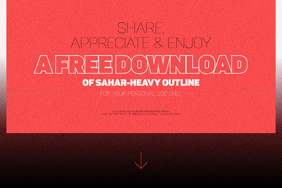 Sahar-Thin (Single) 70% Off in Outline Fonts - product preview 6