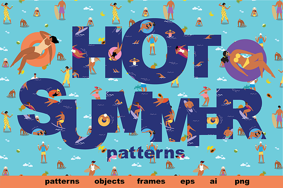 Hot Summer patterns in Patterns - product preview 8