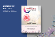 Women's History Month Flyer -V962