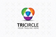 Tri Circle Logo Template