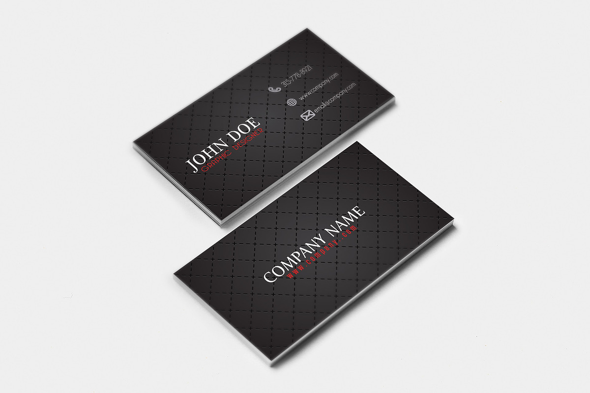 Corporate Business Card in Card Templates - product preview 8