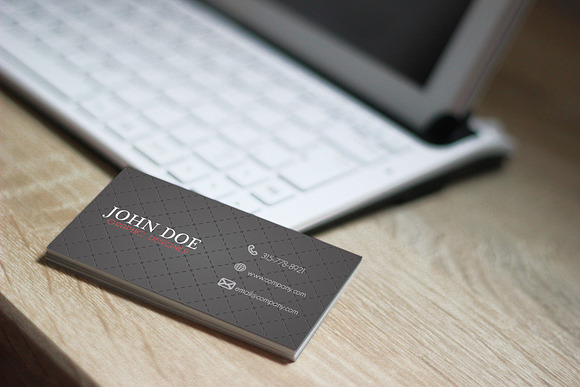 Corporate Business Card in Card Templates - product preview 2