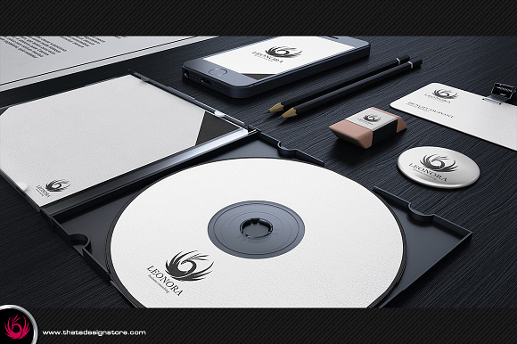 White and Classy Corporate Identity in Stationery Templates - product preview 4
