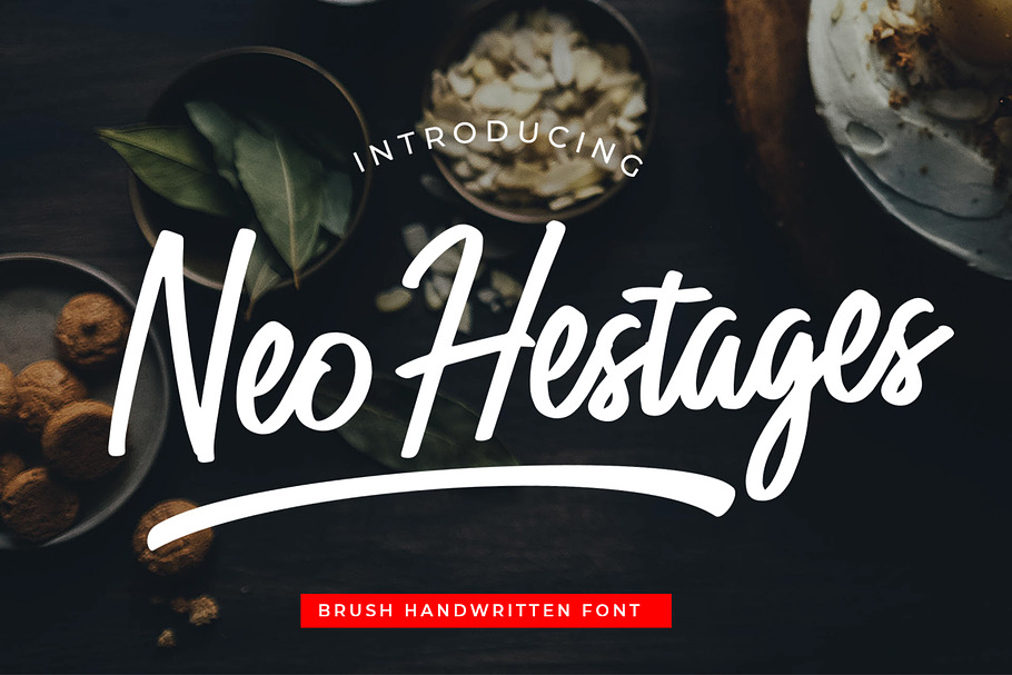 Neo Hestages in Script Fonts - product preview 8