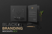 Black Branding Mockups Vol.2
