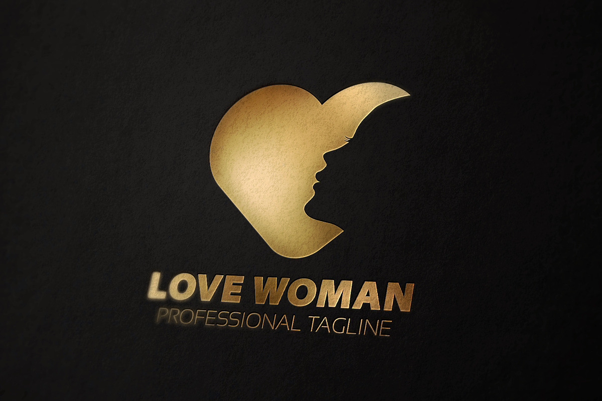 Woman Love Logo in Logo Templates - product preview 8