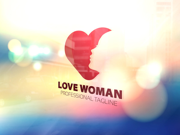 Woman Love Logo in Logo Templates - product preview 3