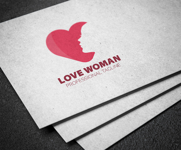Woman Love Logo in Logo Templates - product preview 4