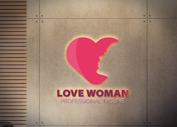 Woman Love Logo in Logo Templates - product preview 5