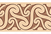 Maori tattoo pattern