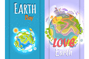 Earth Day Banner of Clean and
