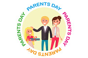 Parents' Day Banner with Colourful