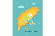New Moon Bridge Marked on Taiwan Map