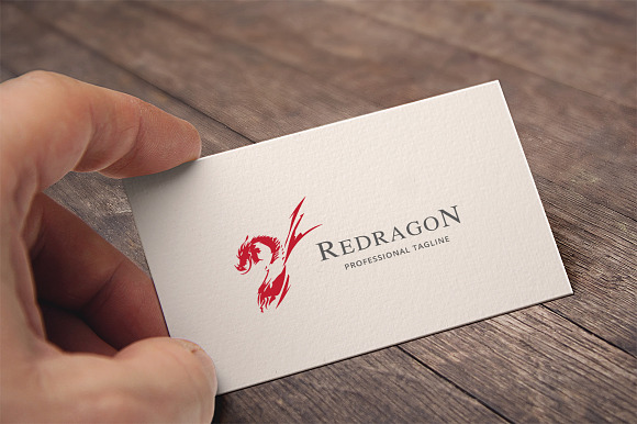 Red Dragon Logo in Logo Templates - product preview 5