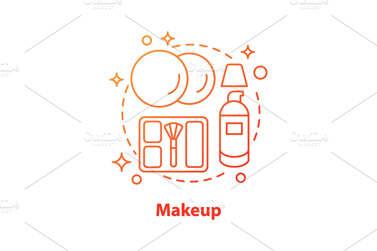 Makeup concept icon in Icons - product preview 8