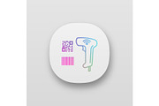 Barcode and QR code scanner app icon