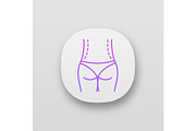 Waist correction surgery app icon