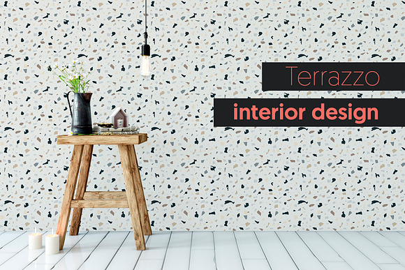 Terrazzo Seamless Patterns in Patterns - product preview 3