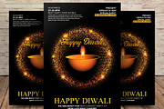Happy Diwali Festival Flyer