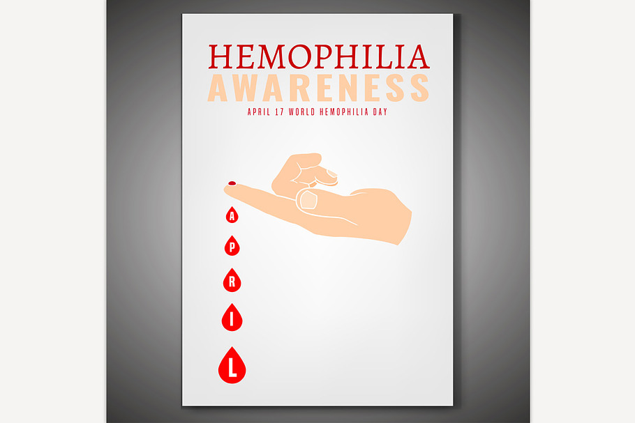 Hemophilia Day Poster