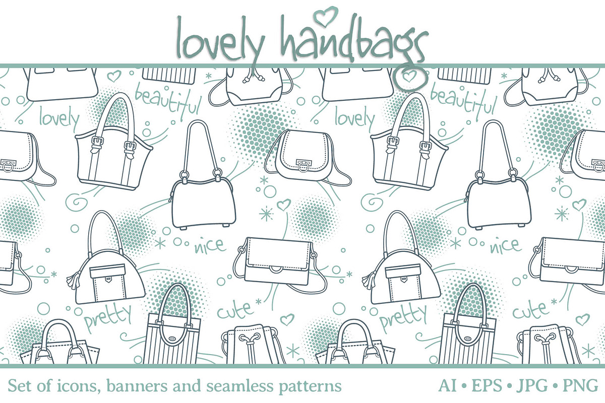 Lovely handbags in Objects - product preview 8