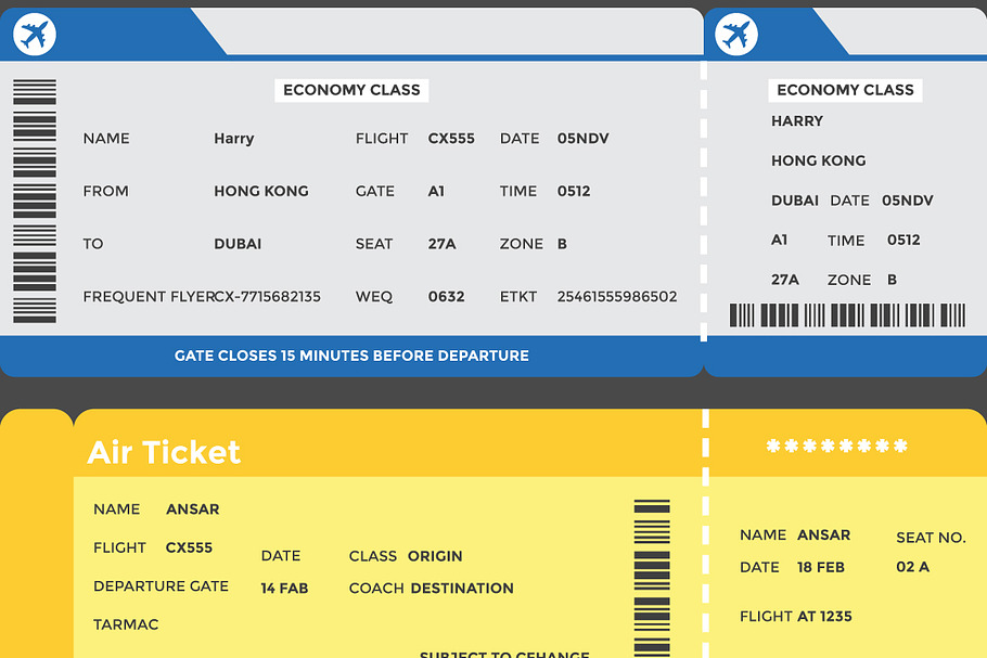 25 Flat Ticket Designs in Icons - product preview 8