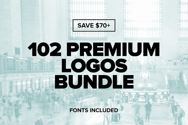 102 Premium Logos Bundle