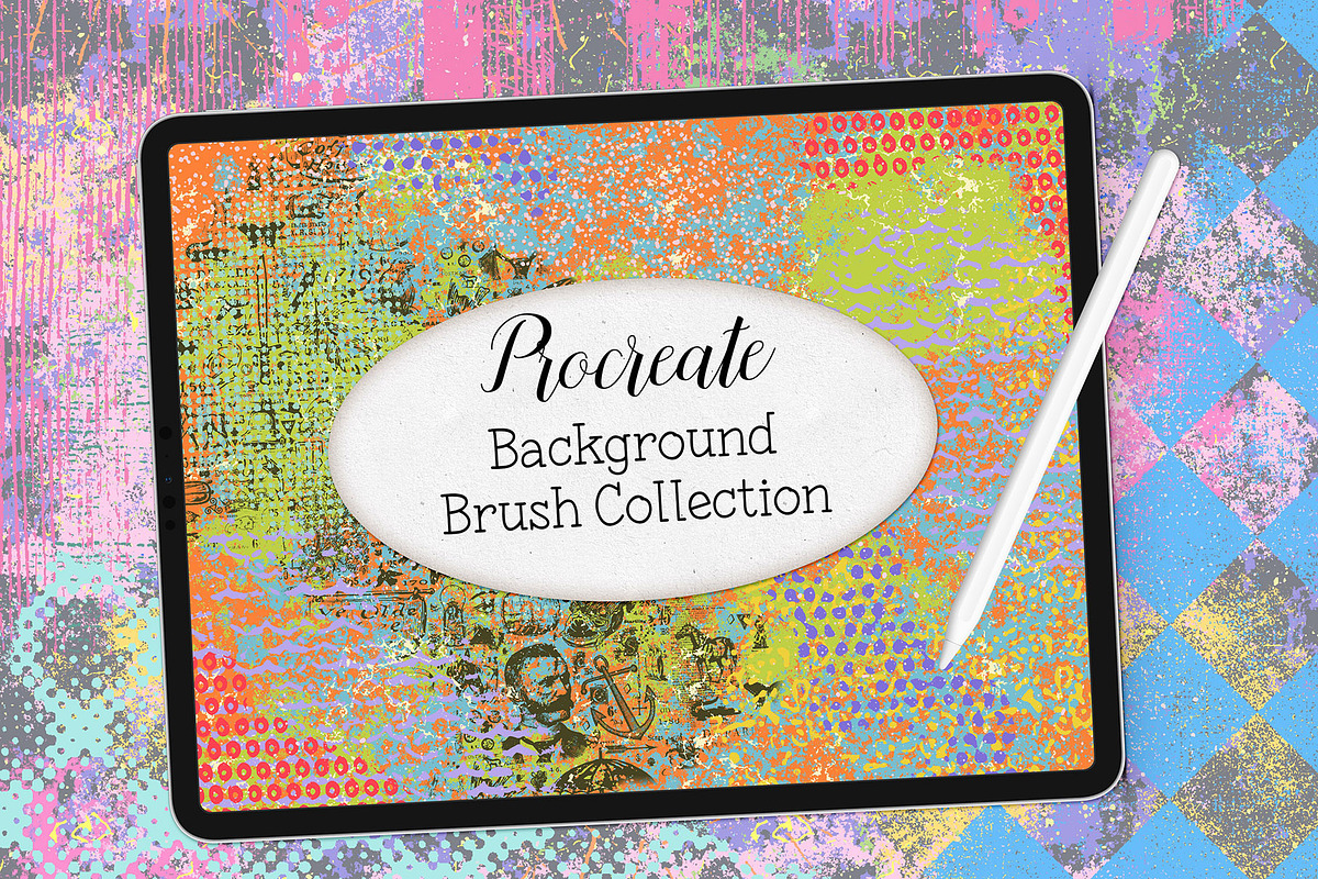Procreate Background Brushes in Photoshop Brushes - product preview 8