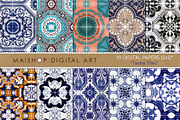 Digital Paper - Tavira Tiles