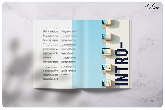 OCEAN Lookbook & Magazine Template in Magazine Templates - product preview 1