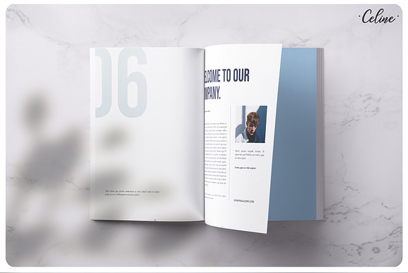 OCEAN Lookbook & Magazine Template in Magazine Templates - product preview 2