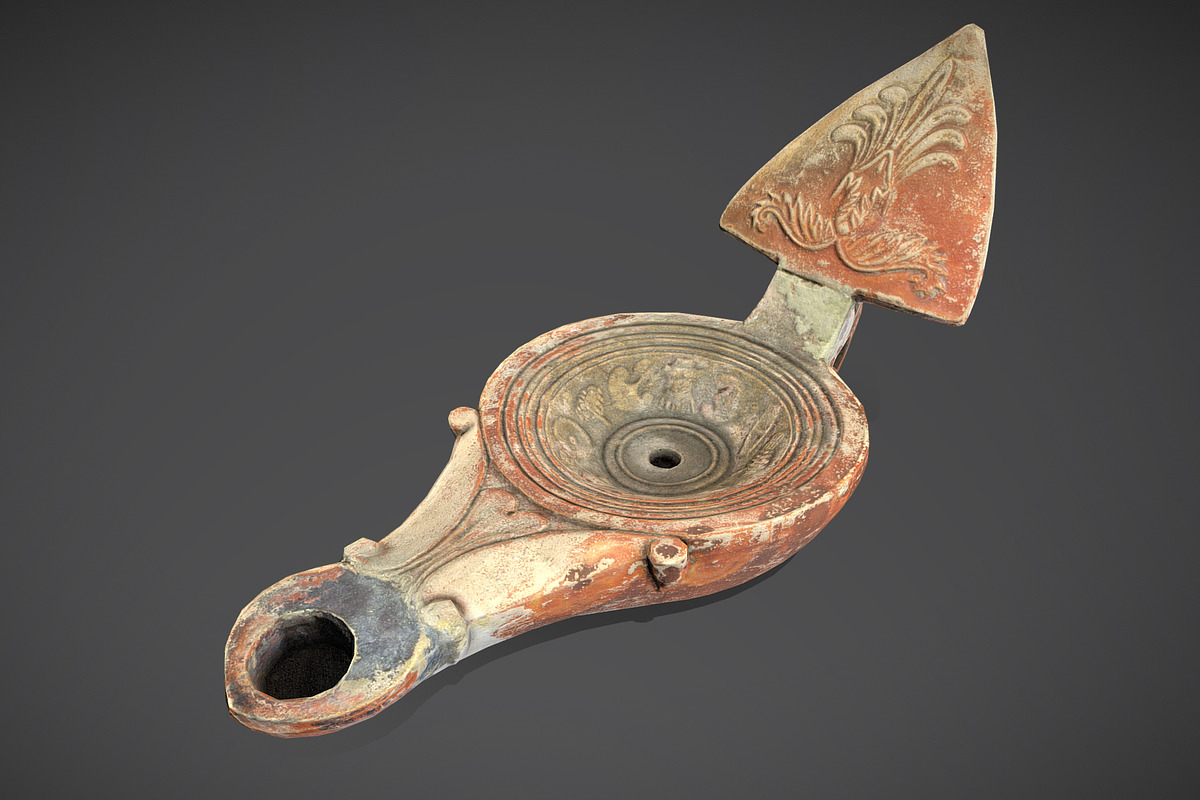 Ancient Roman Lamp in Appliances - product preview 8
