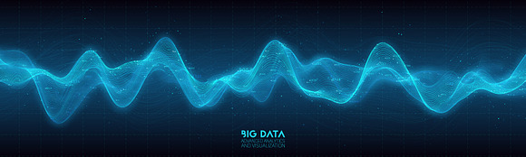 Big Data Wave Graph in Objects - product preview 12