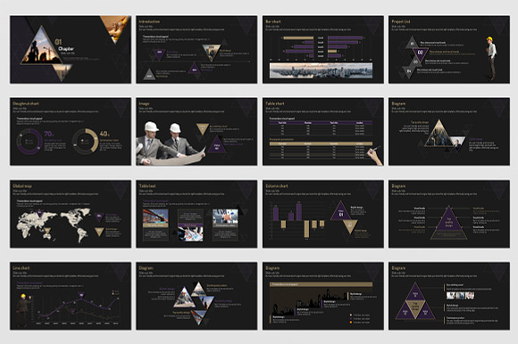 Architectural Design in Presentation Templates - product preview 1