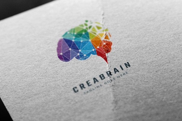 Creative Brain Logo in Logo Templates - product preview 2