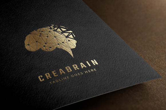 Creative Brain Logo in Logo Templates - product preview 4
