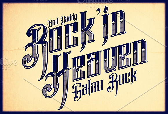 VMF Pure Black in Blackletter Fonts - product preview 2