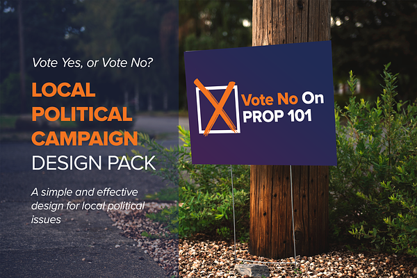 Local Political Campaign Design Pack