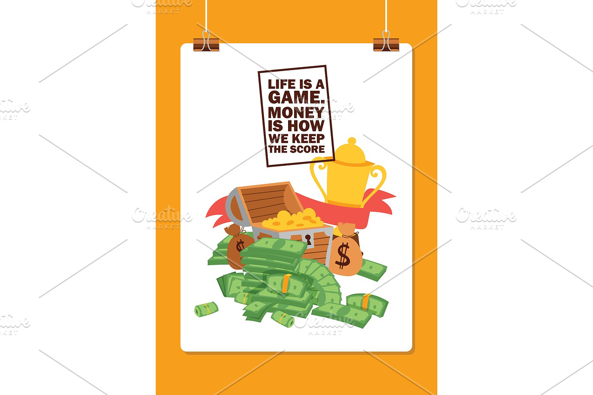 Money vector stack of dollar or in Illustrations - product preview 8