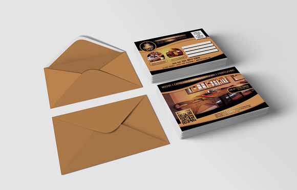 Coffee Shop Flyer in Card Templates - product preview 2