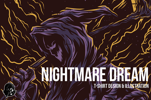 Nightmare Dream Illustration