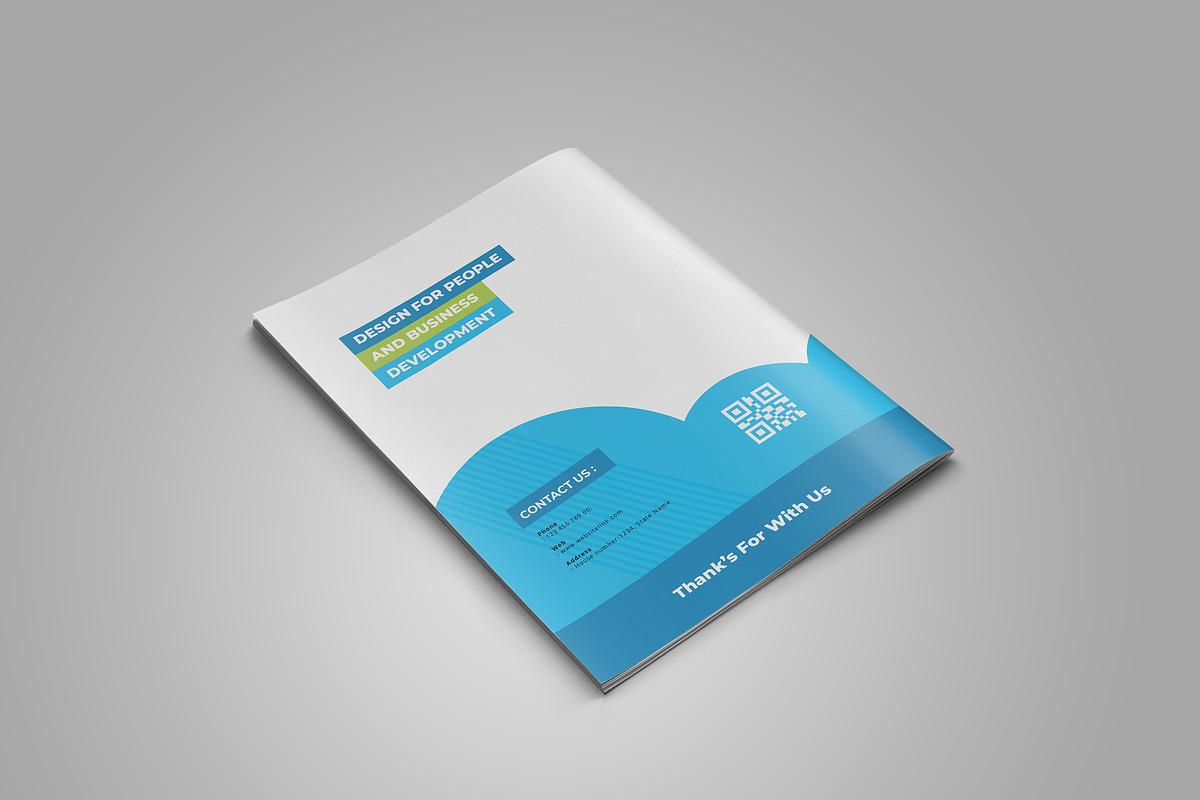 Business Brochure Design: 16 Pages in Brochure Templates - product preview 8