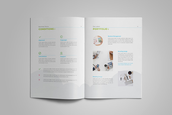 Business Brochure Design: 16 Pages in Brochure Templates - product preview 4