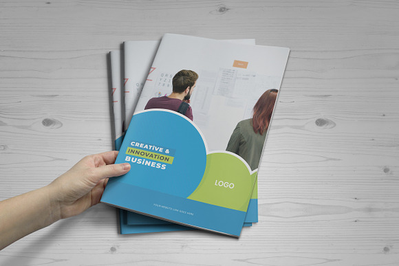 Business Brochure Design: 16 Pages in Brochure Templates - product preview 8