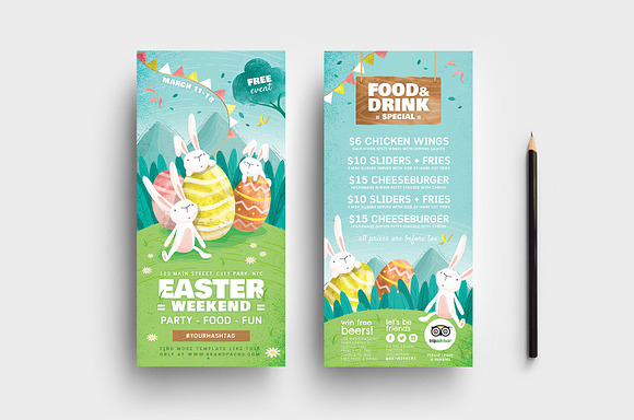 Easter Flyer Templates in Flyer Templates - product preview 4
