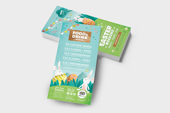 Easter Flyer Templates in Flyer Templates - product preview 6
